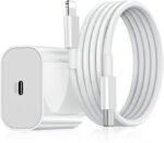 DR VAKU 20W Original (Mfi-Certified) Charger&Cable Compatible With Iphone 14/14Plus/14Pro/14Promax 13/13Pro/13Promax 12/12Pro/12/11/X/Xr Series (White)