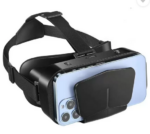 Mudo Virtual Reality Headset with 600° Viewing Perfect For Gaming View Experiances (Smart Glasses, Compatible with Android, iOS, Windows)