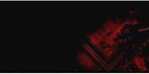 spincart Large Gaming XXL Extended Mouse Pad with Nonslip Base,Desk Mat For Desktop, Laptop, Keyboard , Tablet Macbook Mousepad??(Black, Red)